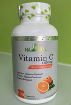 Natural Med Lab Pure Vitamin C 1000 MG - 100 Capsules
