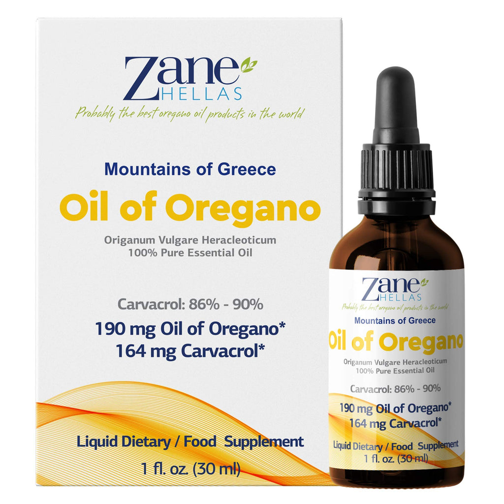Zane Hellas Oregano Oil 164 mg Carvacrol - 2 fl. oz. - image 2