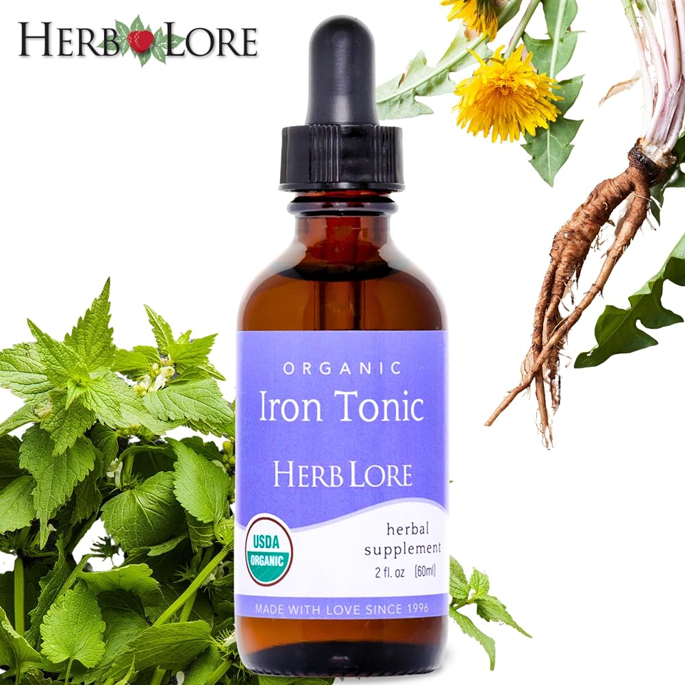 Herb Lore Organic Iron Tonic Tincture