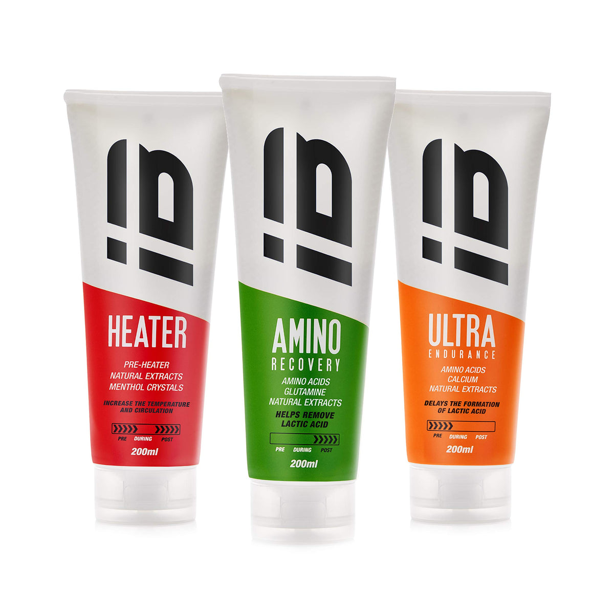 IB Performance KIT 3 INBIKE Creams for Muscle Prep - 3 Count