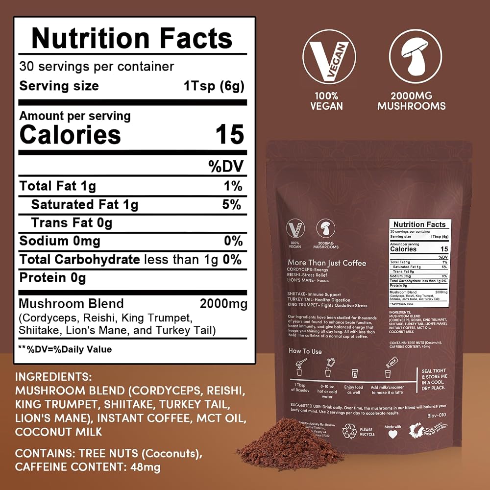 Bcuelov Mushroom Coffee