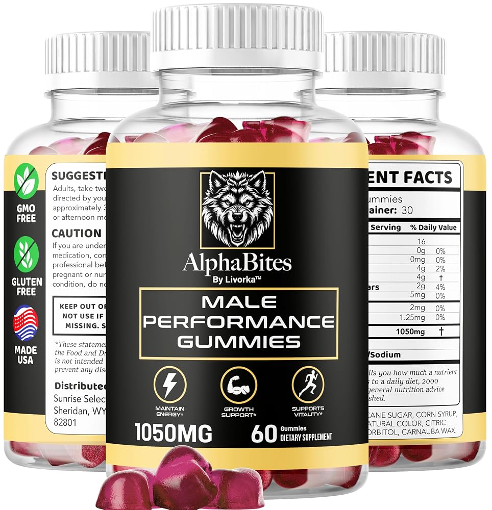 LIVORKA Alpha Bites Original Formula 7 in 1 Gummies - 120 Count - image 8
