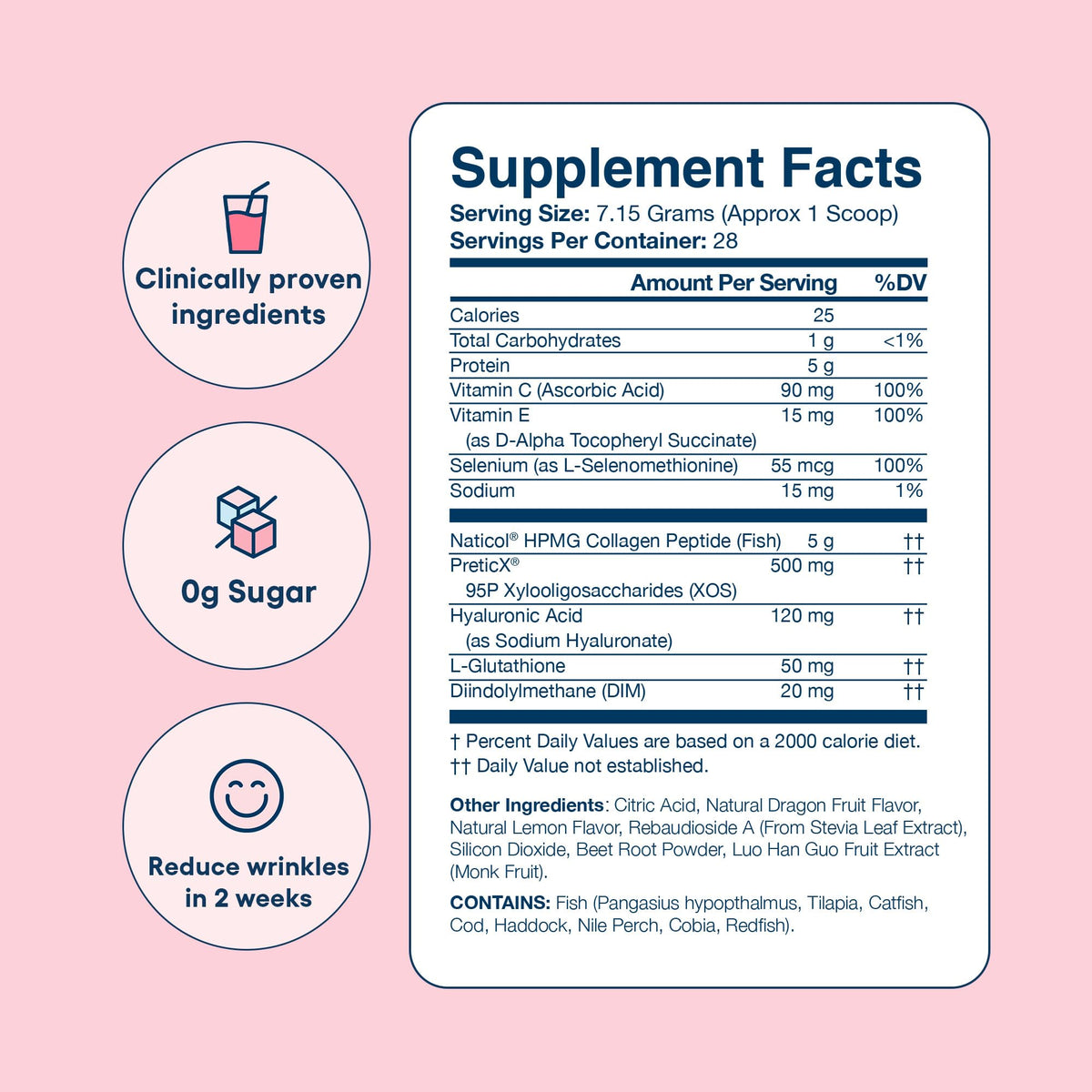 Love Sweat Fitness Marine Collagen Peptides Powder - 28 Servings - image 2