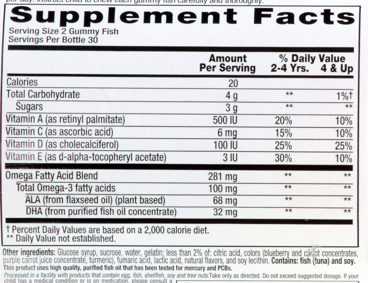 Lil Critters Omega-3 DHA Lemonade Gummies - image 5