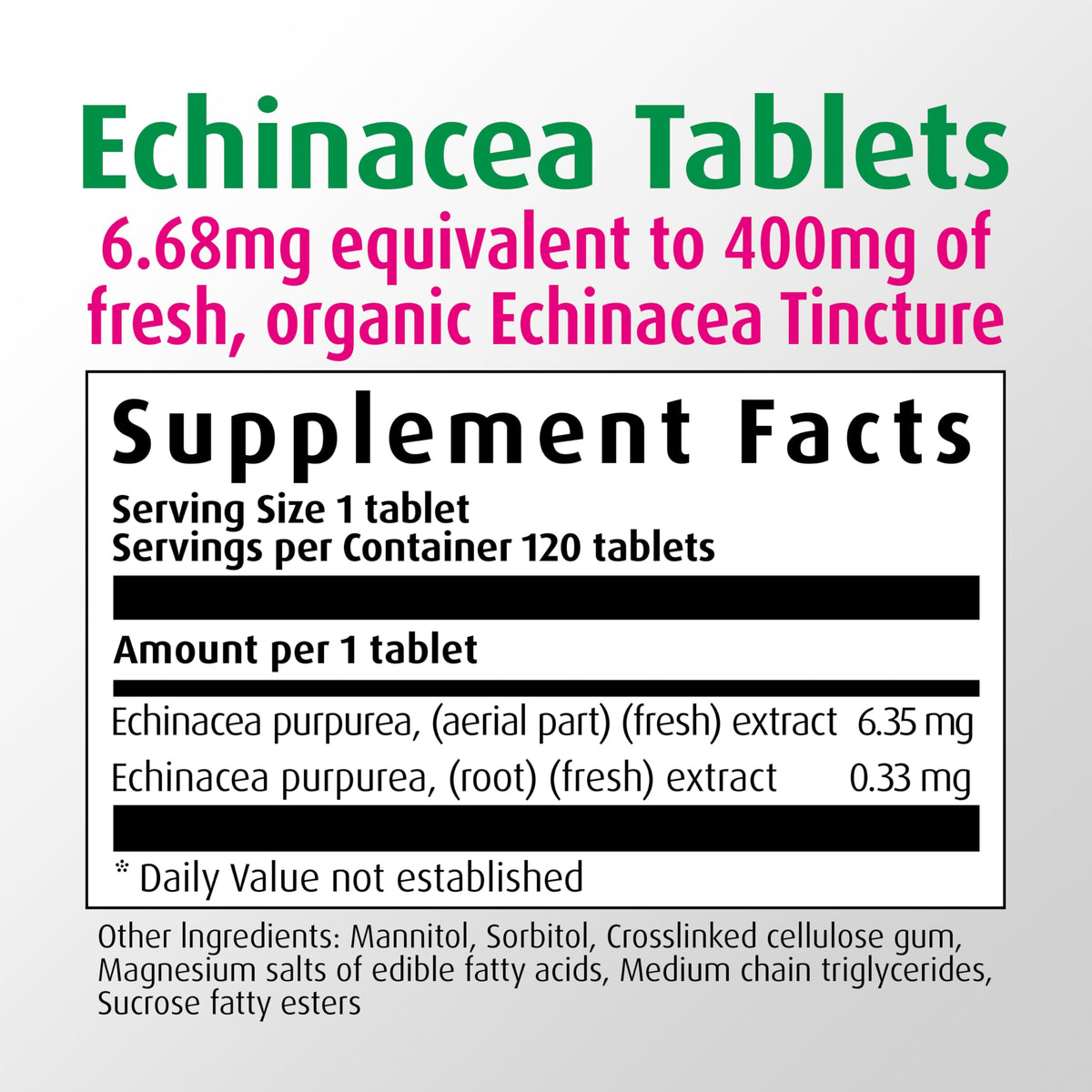 A.Vogel A. Vogel Echinaforce Organic Echinacea Tablets, Immune Support