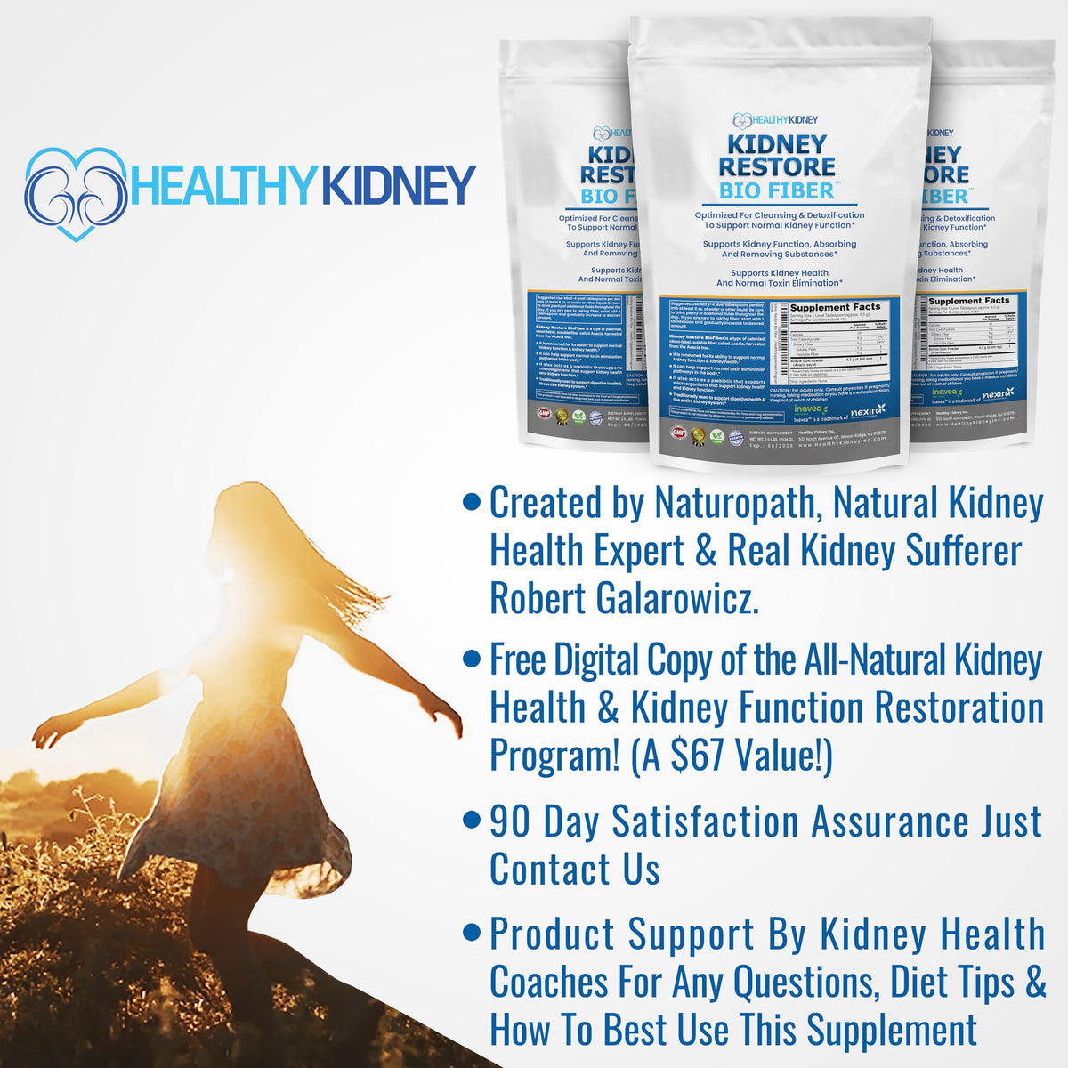 Kidney Restore Bio Fiber Restorative Kidney Support and Kidney