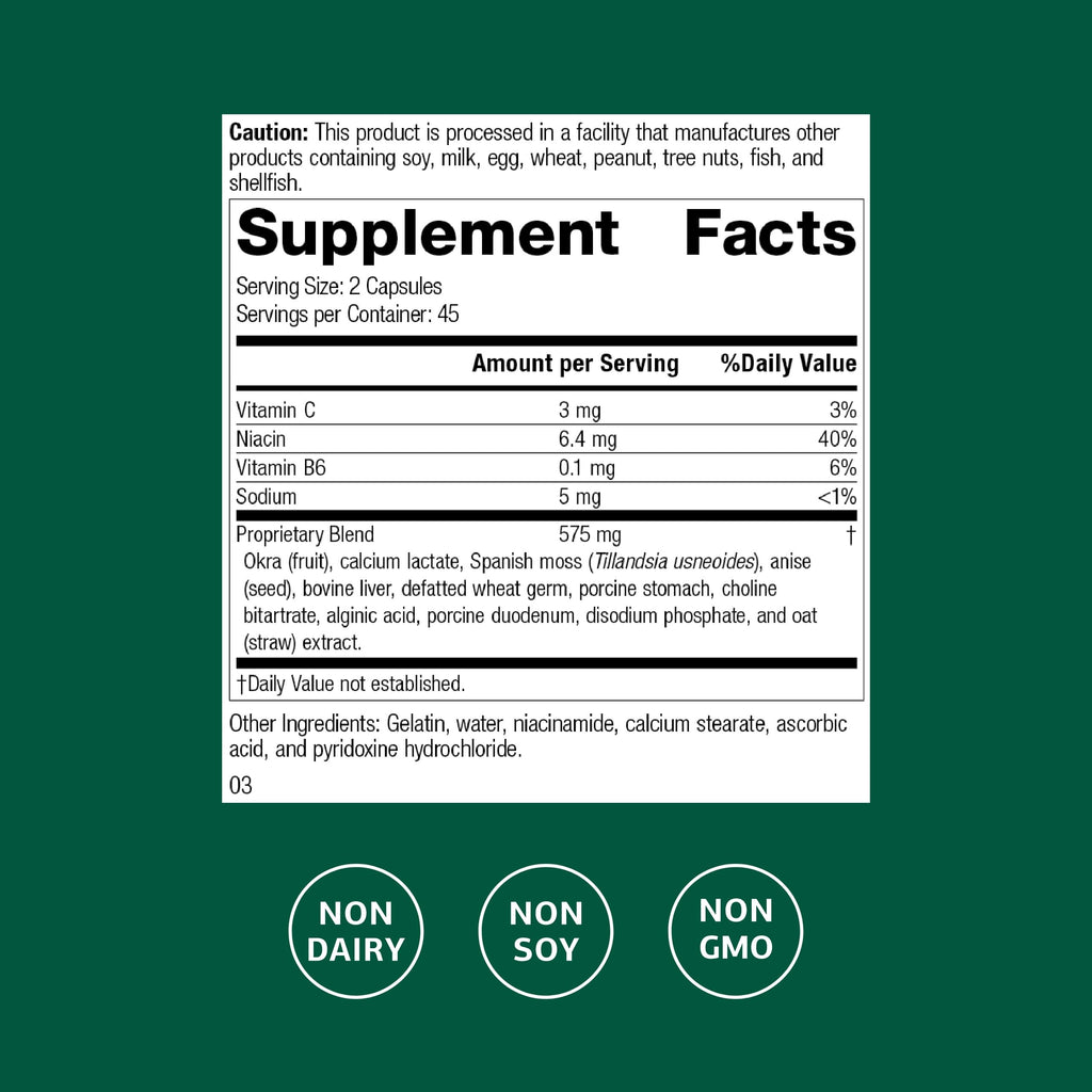 Standard Process Gastrex Digestion Support - 90 Capsules - image 2