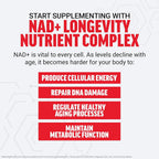 Force Factor NAD+ Longevity Nutrient Complex - 60 Capsules - image 3
