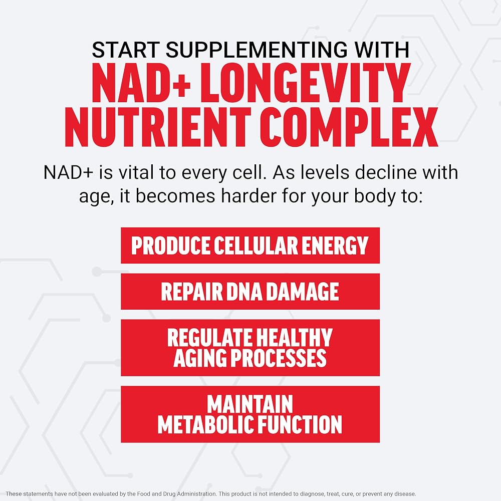 Force Factor NAD+ Longevity Nutrient Complex - 60 Capsules - image 3