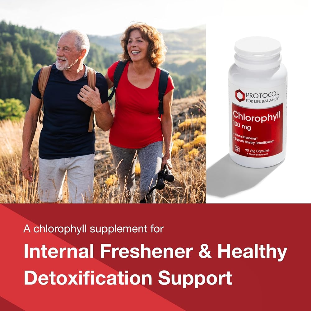 PROTOCOL FOR LIFE BALANCE Chlorophyll, Detox Cleanse, 90 Veg Caps - image 3
