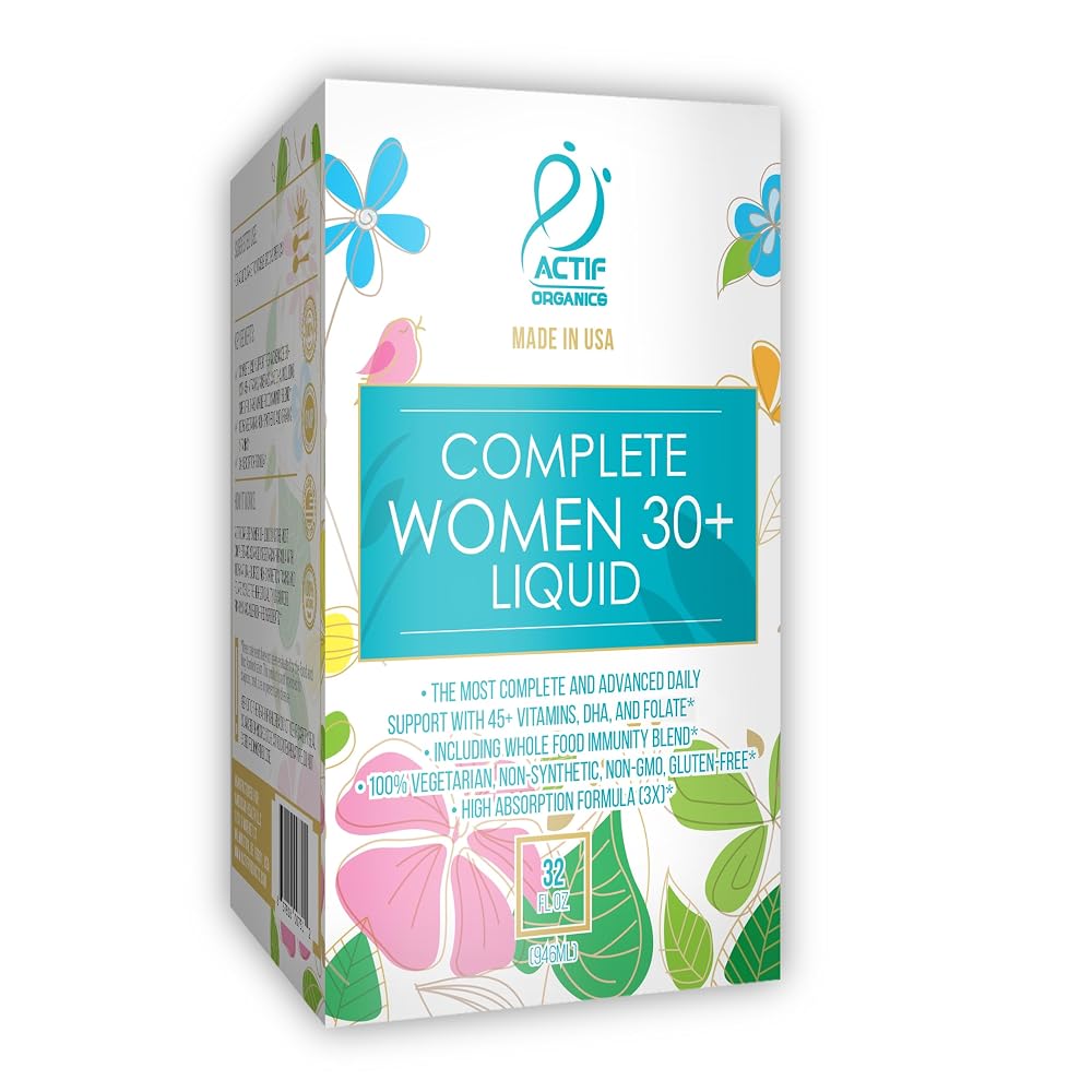 ACTIF Liquid Daily Multivitamin for Women Age 30+ - 32 Fl Oz - image 5