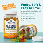 TrueSeaMoss Irish Sea Moss Gummies with Burdock Root - 60 Gummies - image 5