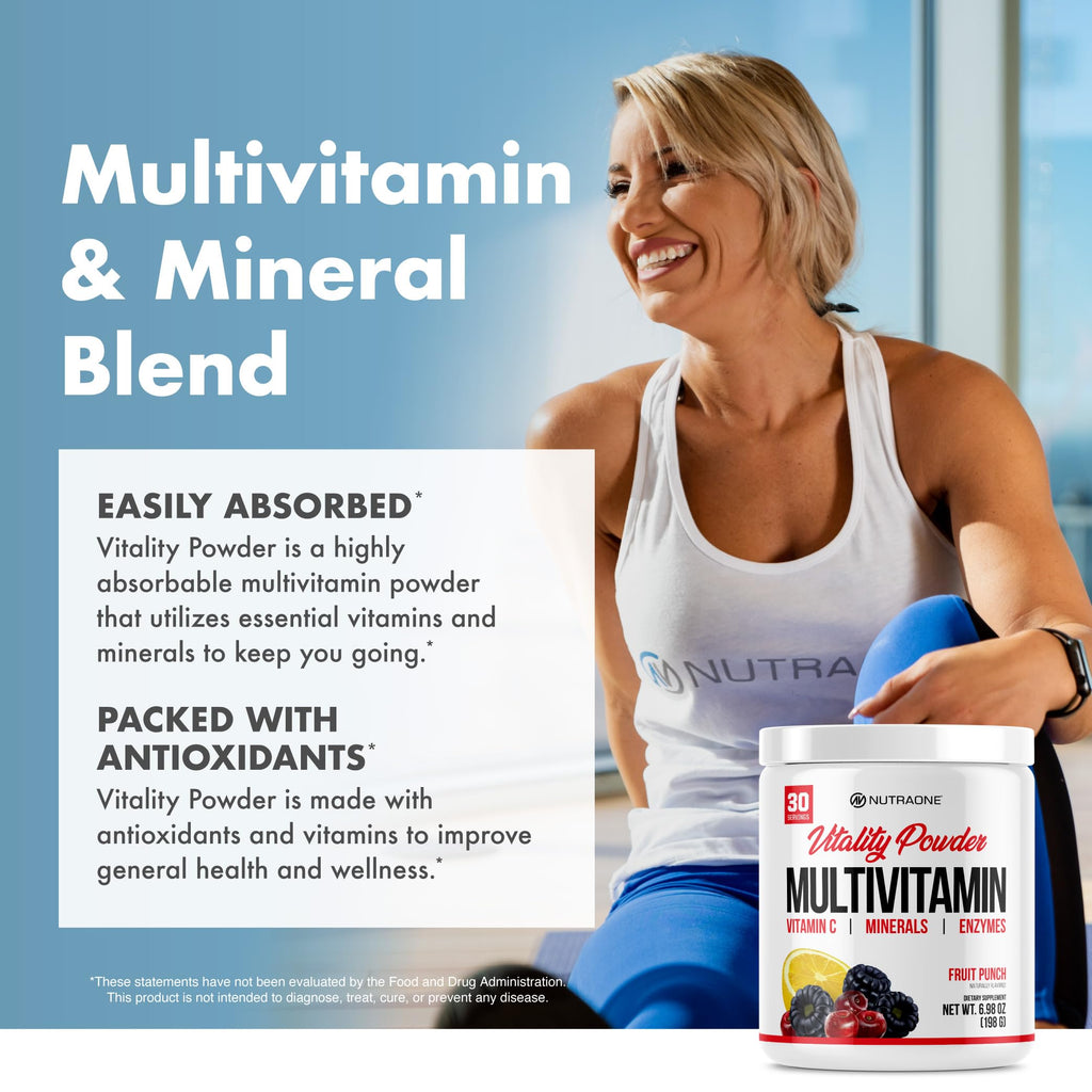NutraOne Vitality Vitamin Powder - 30 Servings - image 7