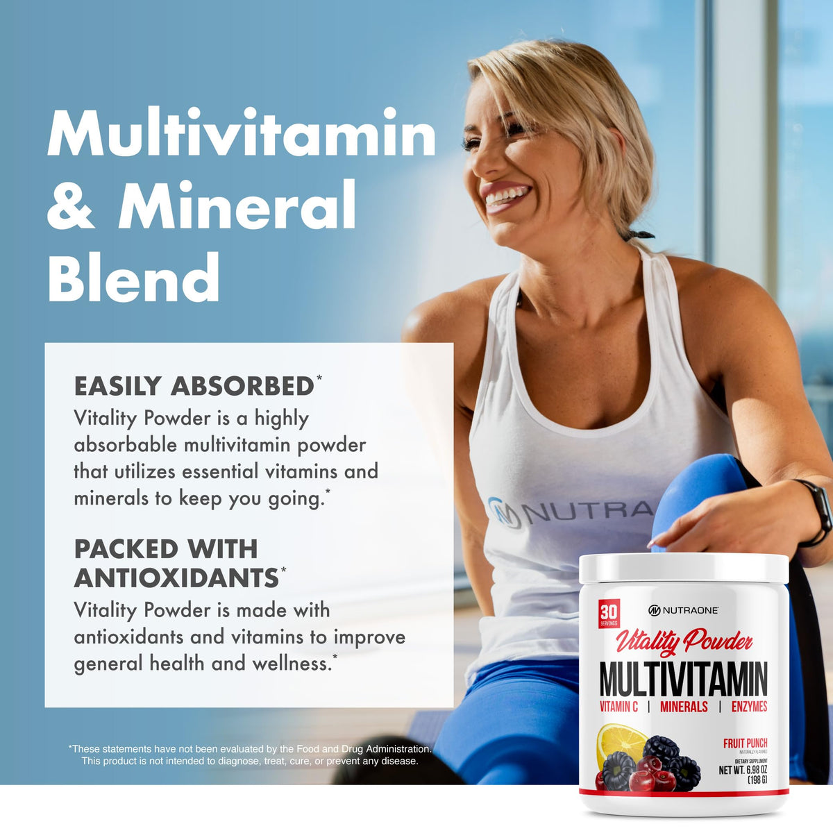 NutraOne Vitality Vitamin Powder - 30 Servings - image 7