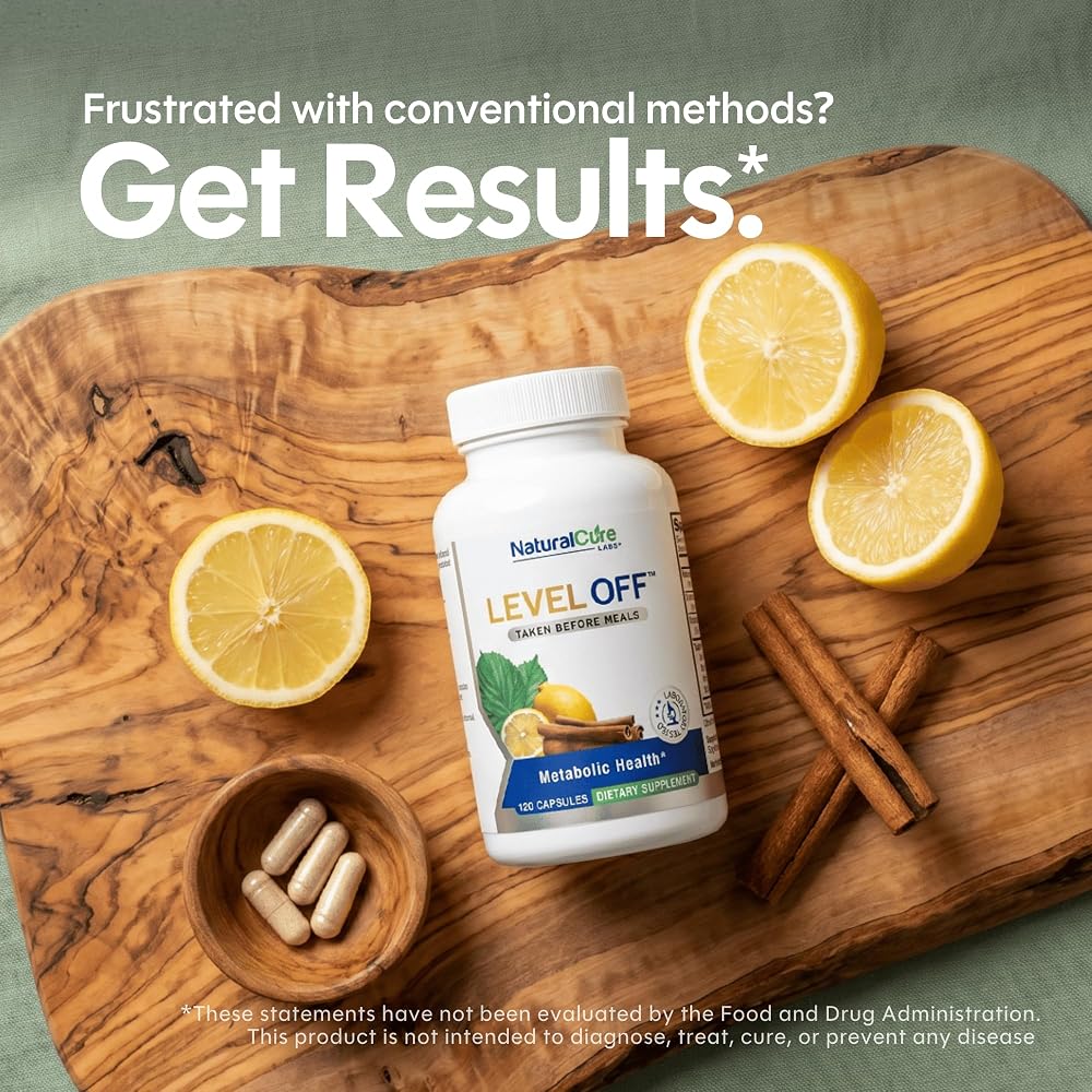 Natural Cure Labs Level Off Glucose Support - 120 Vegan Capsules - image 8