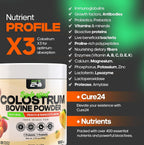 Cure24 Bovine Colostrum X3 Supplement Powder - 3.17 oz - image 5