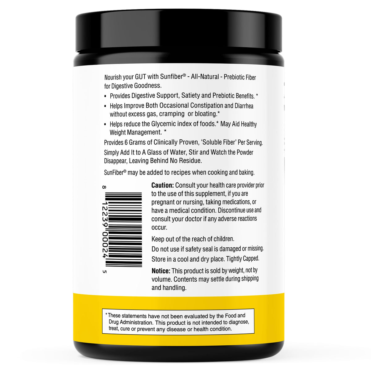 Sandhu's Prebiotic Fiber Supplement Powder - 30 Servings - image 2