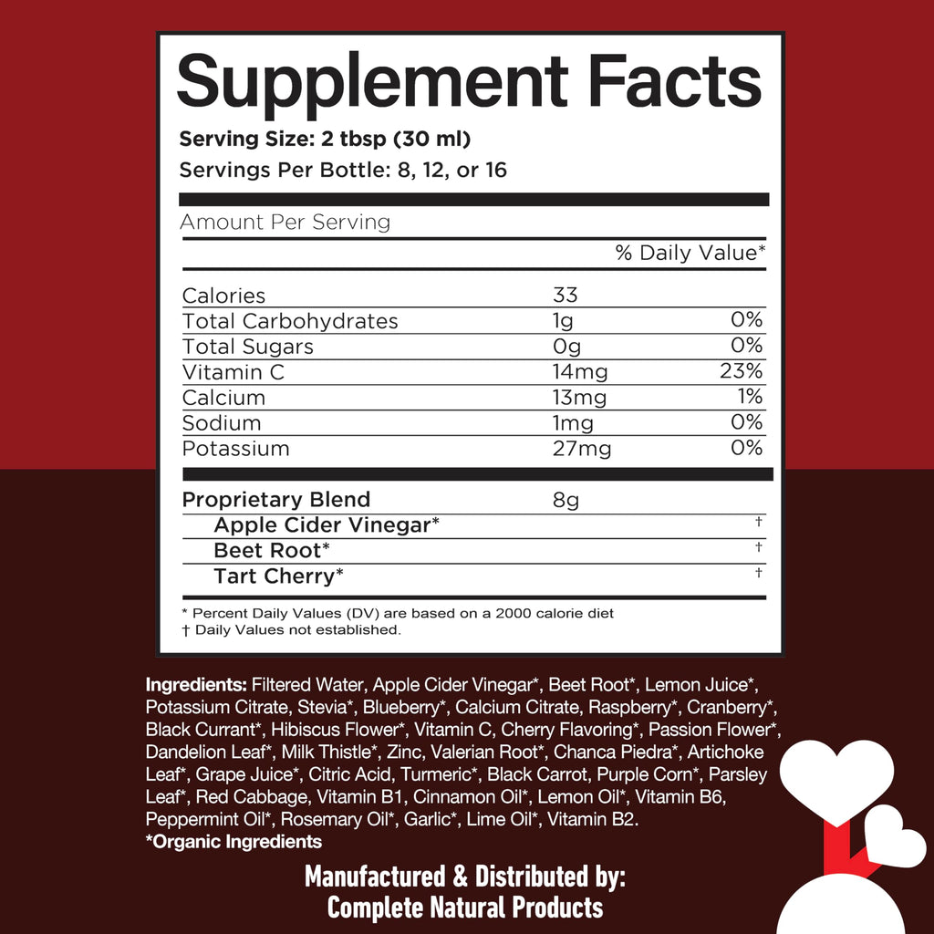 Complete Natural Products Uric Acid Complete Liquid - 8 Fl Oz - image 5