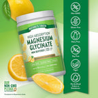 Nature's Truth Magnesium Glycinate Powder Lemon - 6 oz - image 3
