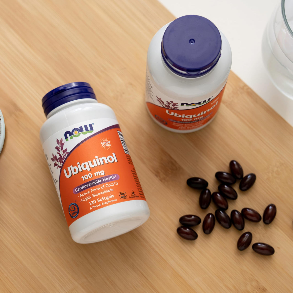 NOW Ubiquinol 100 mg CoQ10 Cardiovascular Support - 120 Softgels - image 7