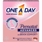 One A Day Women's Prenatal Advanced Multivitamin with Brain Support - 180 Count