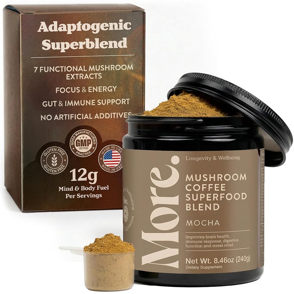 More. Longevity & Wellbeing Vitality Blend Drink Mix