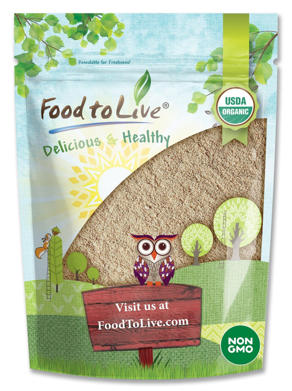 Food to Live Organic Ashwagandha Root Powder