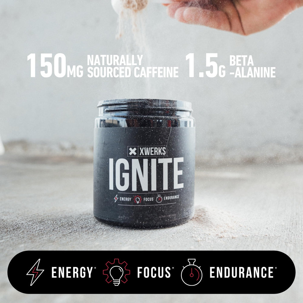 Xwerks Ignite Pre Workout Powder 150mg Caffeine - 30 Servings - image 4
