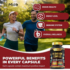 Tenmido Mushroom Complex Supplement 13-in-1 - 120 Capsules - image 5