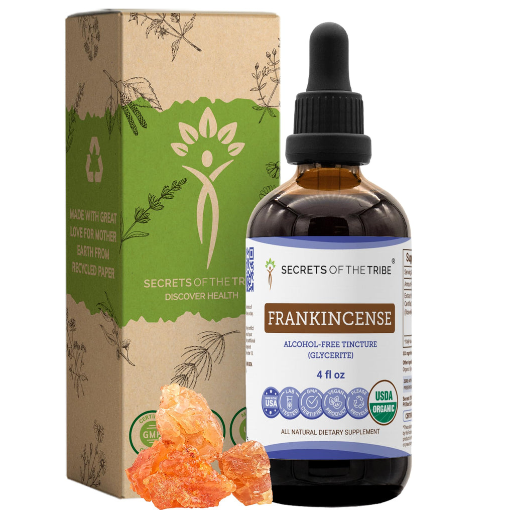 Secrets of the Tribe Frankincense Tincture Boswellia Extract - 4 FL OZ