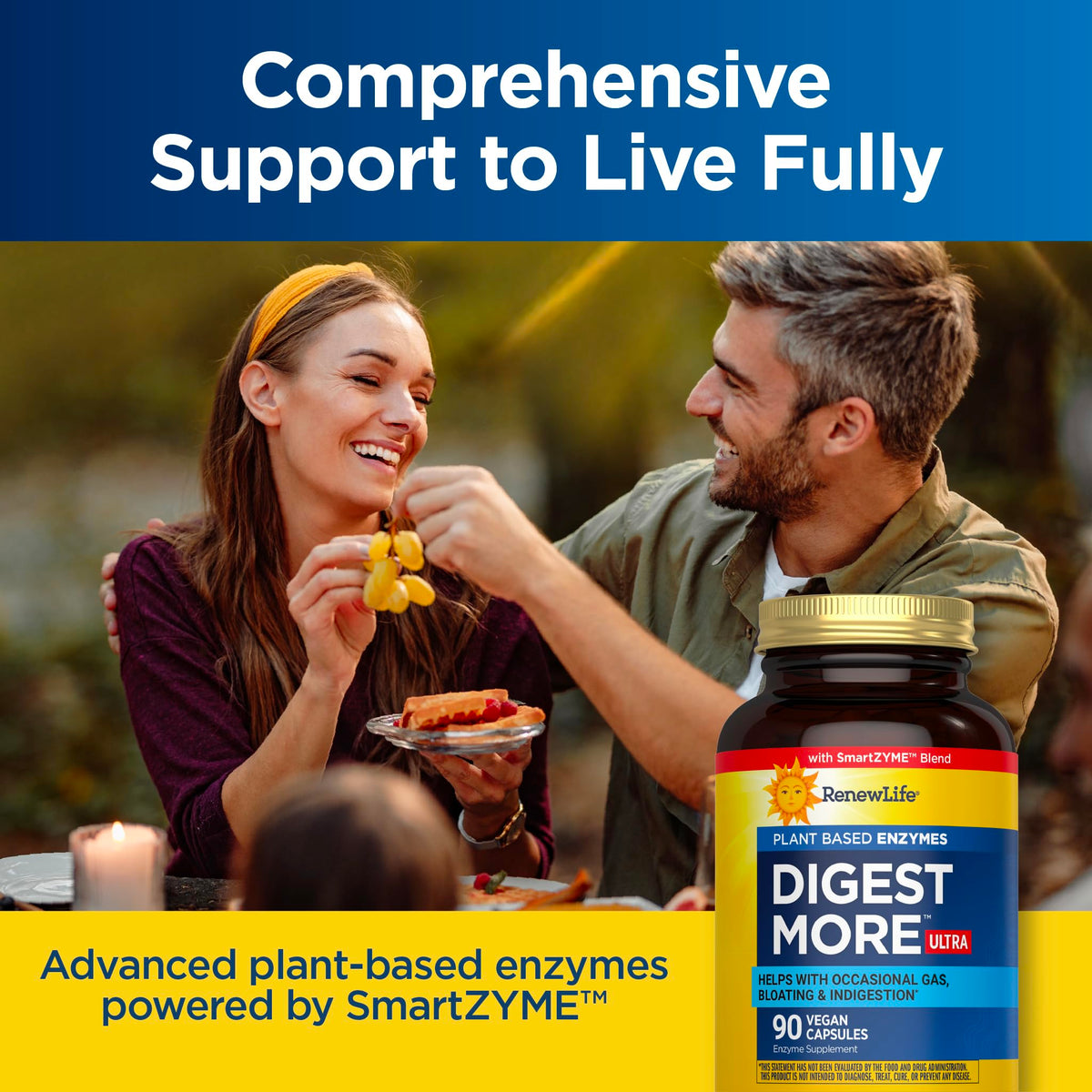 Renew Life DigestMore Ultra Plant-Based Enzymes - 90 Capsules - image 6