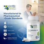 Scientific Health Solutions Melatonin 60mg Sleep Aid - 120 Capsules - image 6