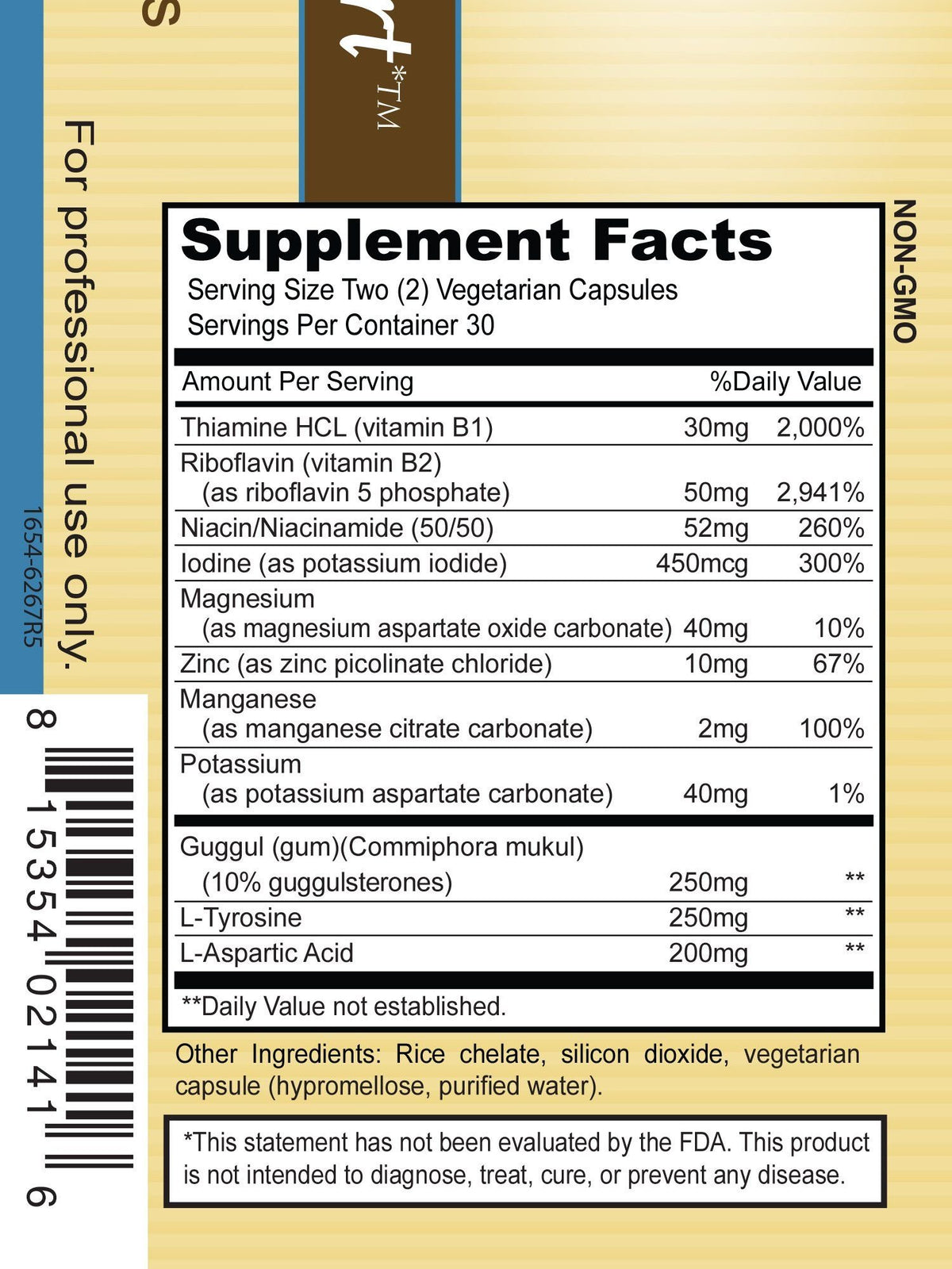 Priority One Vitamins Thyroid Support - 60 Vegetarian Capsules - image 3