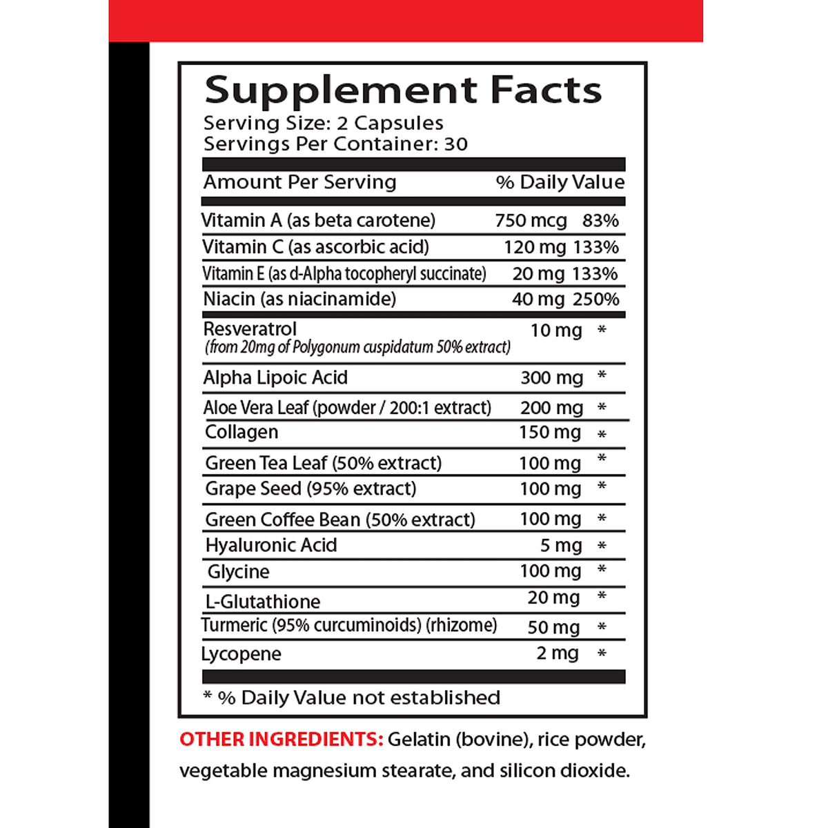 VIP VITAMINS Anti-Wrinkle Complex with Hyaluronic Acid - 1 Fl Oz - image 5