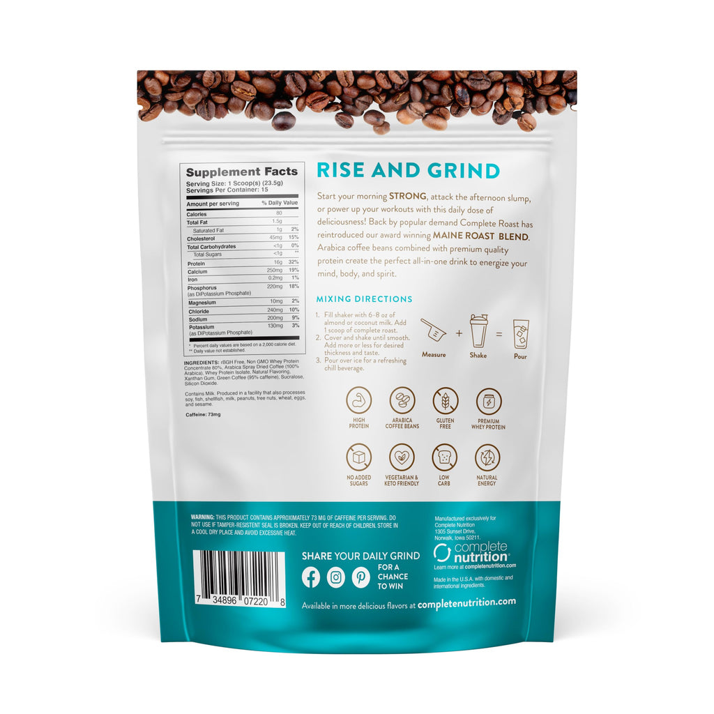 Complete Nutrition High Protein Coffee