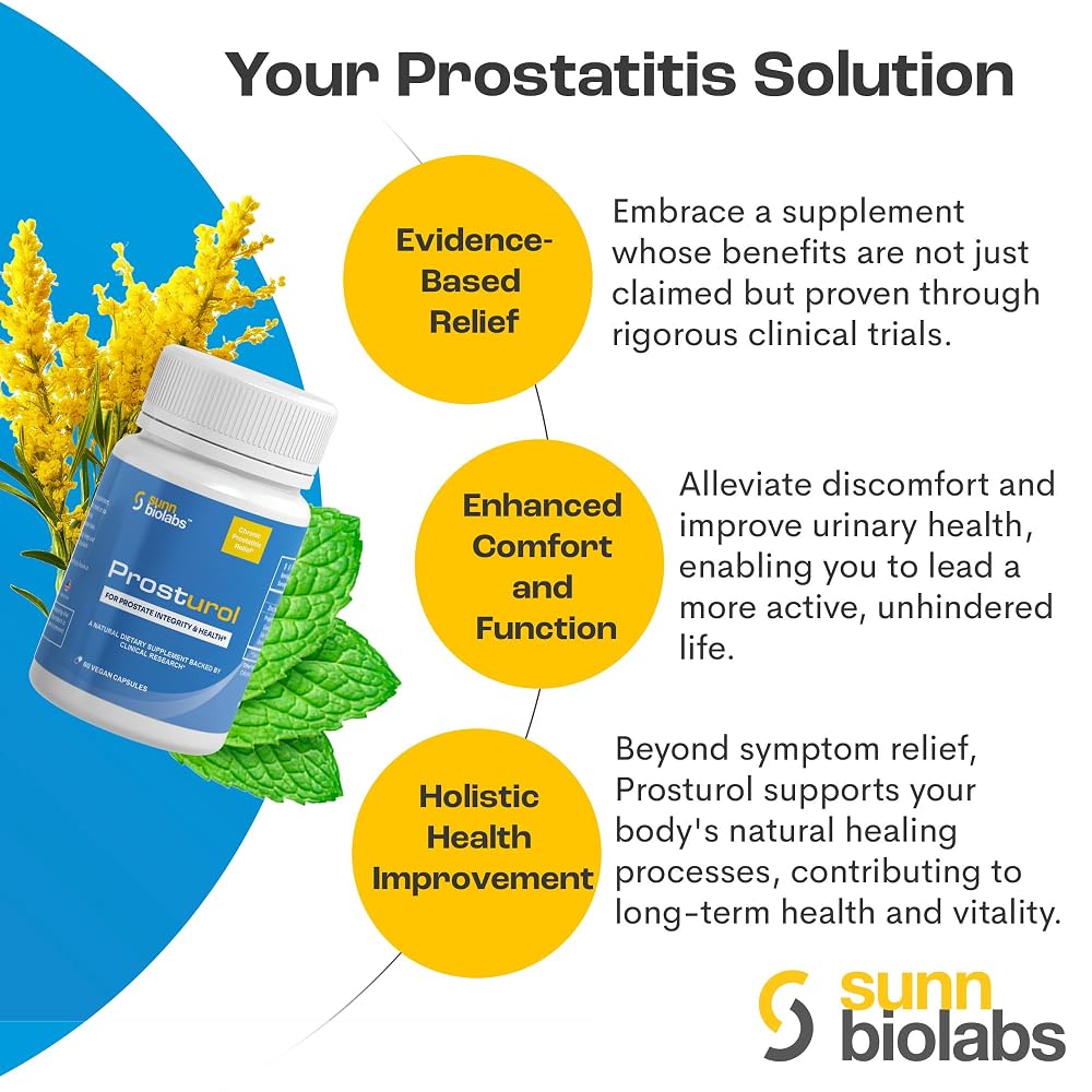 SUNN BIOLABS Prosturol Prostate Supplement with Saw Palmetto - 180 Capsules - image 6