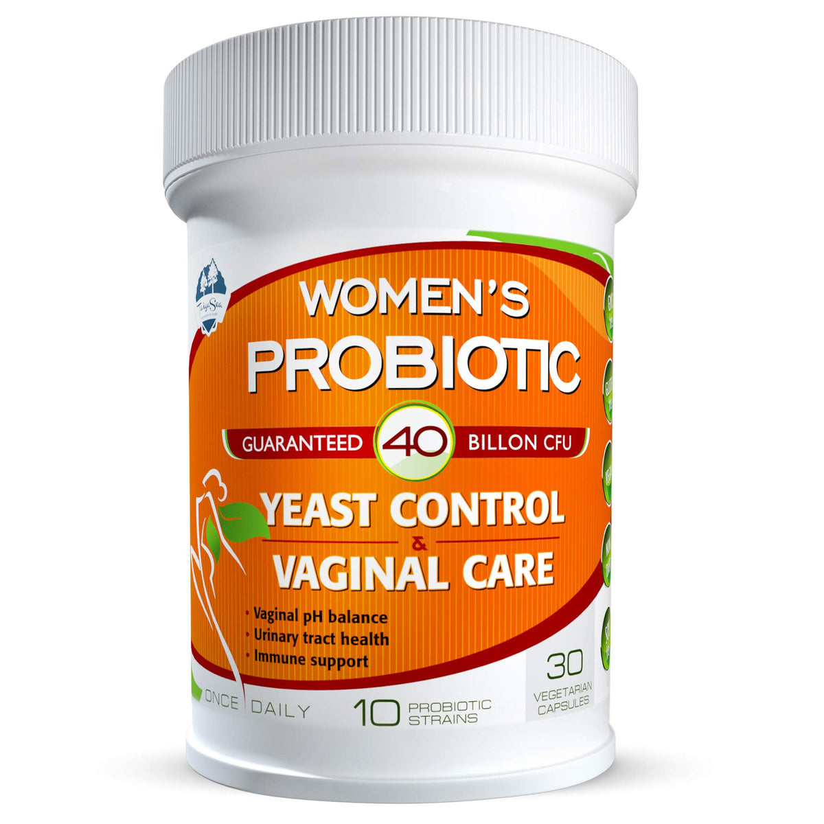 TAIGASEA Probiotics for Women 40 Billion CFU - 30 Capsules