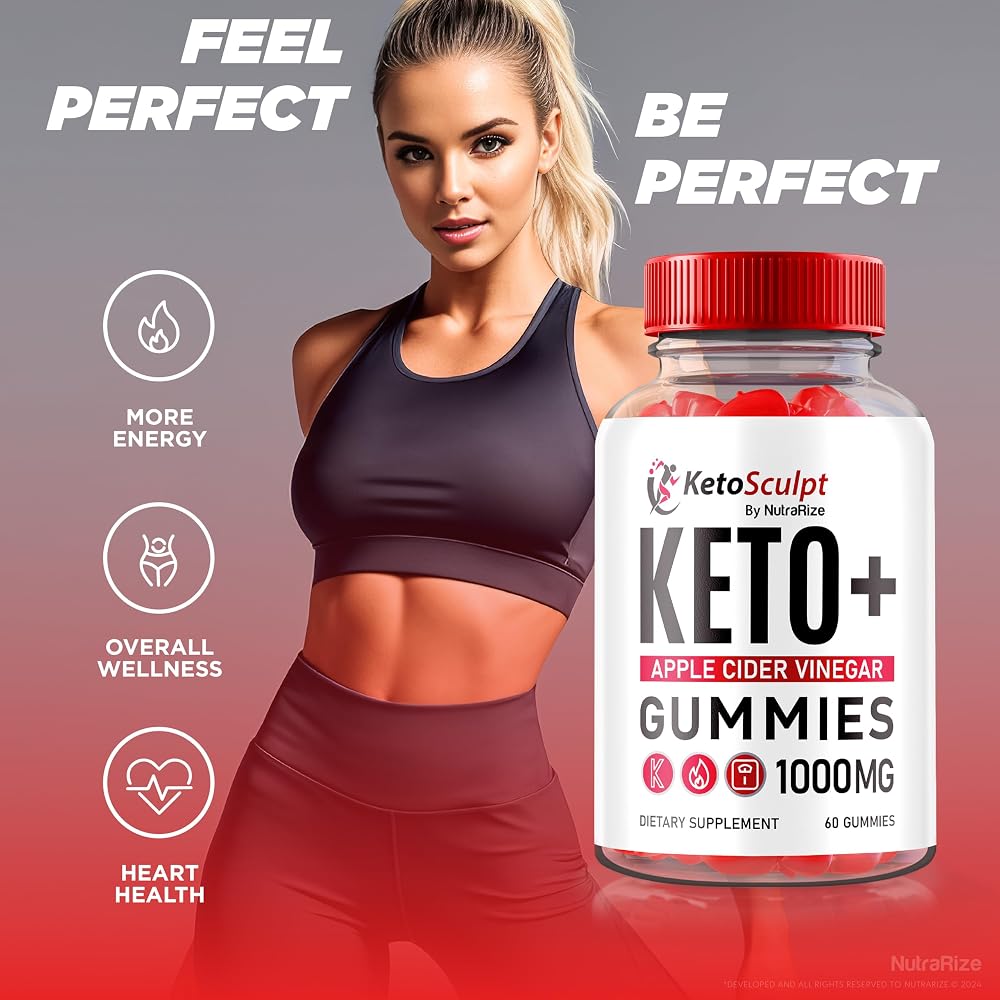 NutraRize Keto Sculpt ACV Gummies with Apple Cider Vinegar - 300 Gummies - image 4