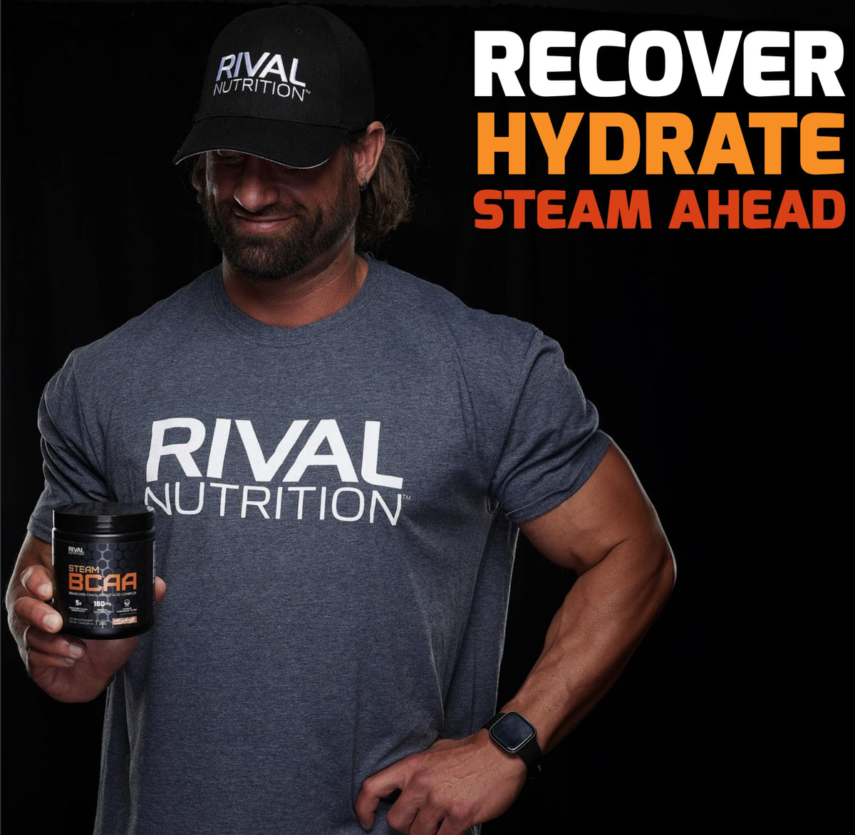 Rival Nutrition Steam BCAA Powder Recovery & Hydration - 30 Servings - image 2