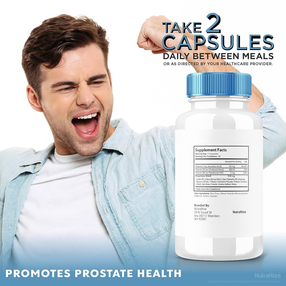 NutraRize Advanced Prostate Support Formula - 60 Capsules - image 6