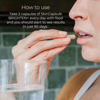 Hush & Hush SkinCapsule Brighten+ Skin Brightening Supplement - 60 Capsules - image 7