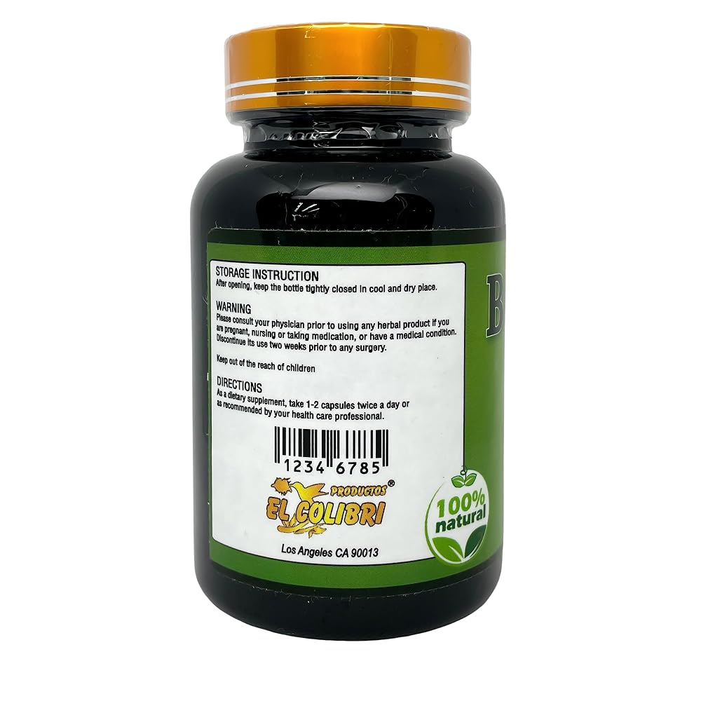 Productos El Colibri Boldo Leaves Extract - 90 Capsules - image 3