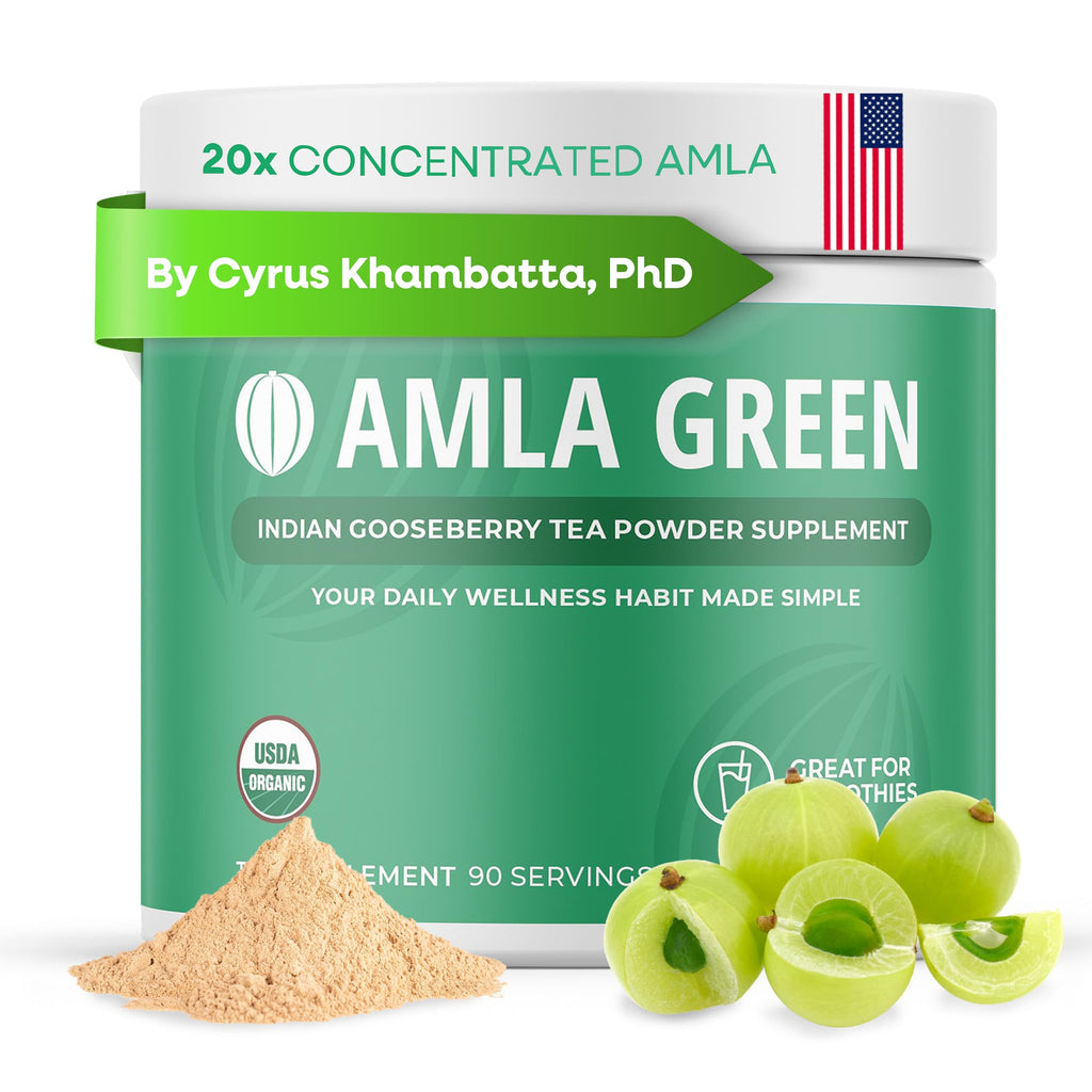 Amla Powder & Green Tea Superfood Supplement
