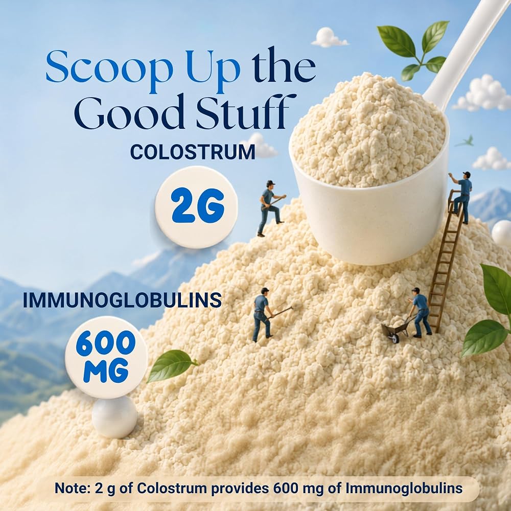 Vitamatic Bovine Colostrum 30% IgG Powder - 454g - image 5