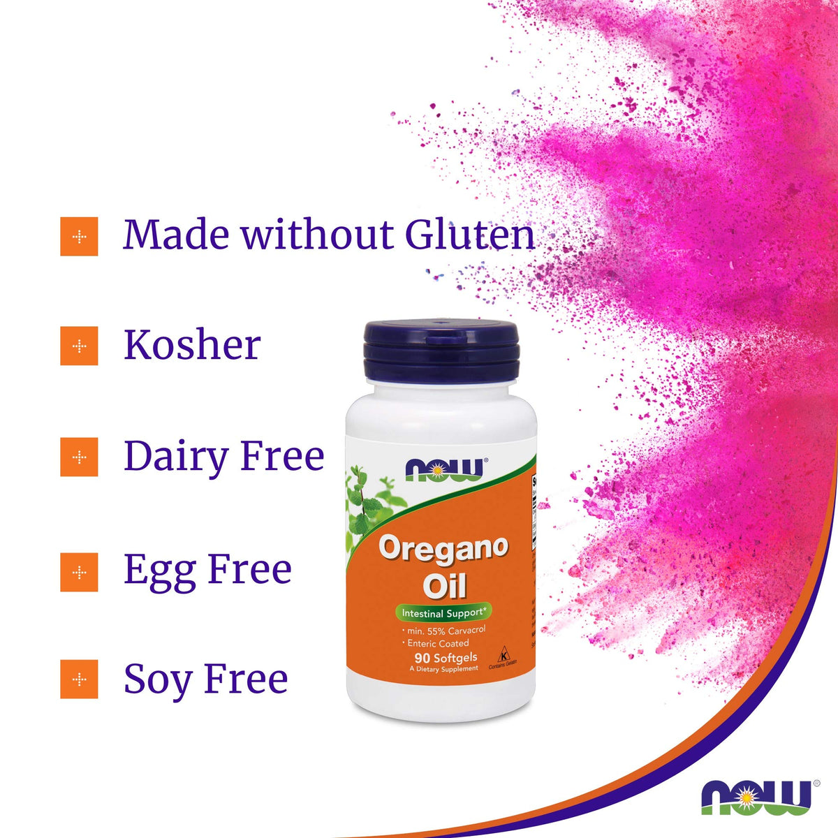 NOW Foods Oregano Oil 181mg Digestive Support - 180 Softgels - image 6