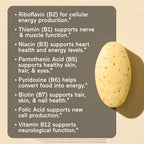 NatureWise Super Vitamin B Complex with Vitamin C - 60 Tablets - image 3
