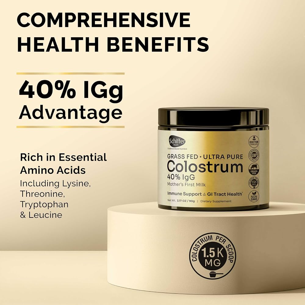 Schiffer Health Colostrum Powder Immune Support - 60 Servings - image 4