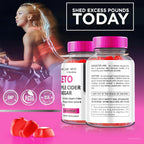 NutraRize Pure Luxe Keto ACV Gummies Apple Cider Vinegar - 180 Gummies - image 8