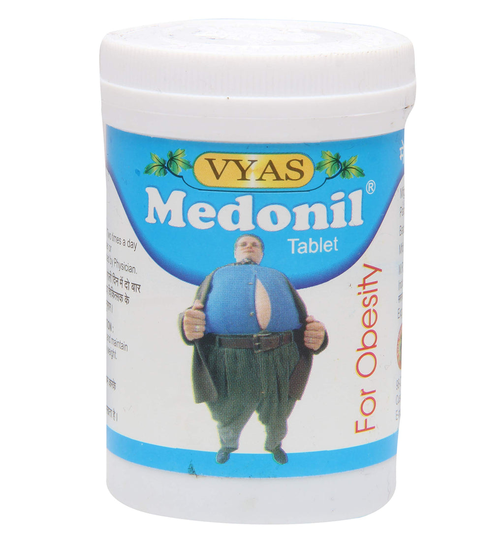 Vyas Medonil Ayurvedic Herbal Supplement - 100 Tablets