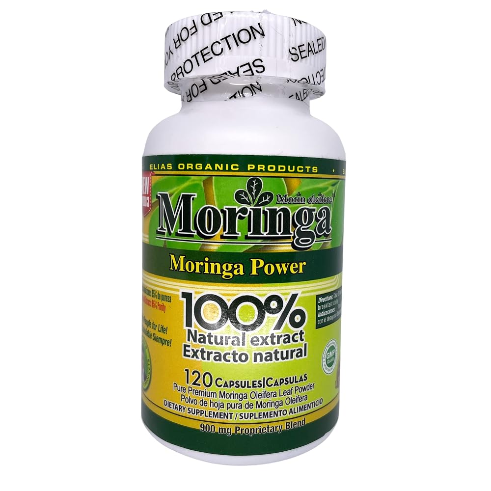 Elias Organic Products Moringa Powder - 120 Count